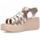 FITFLOP Plateau Espadrille JF5 Damen Sandalen PLATINO