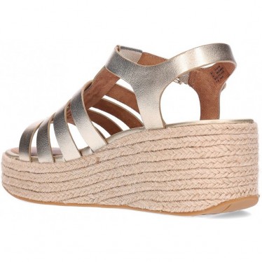 FITFLOP Plateau Espadrille JF5 Damen Sandalen PLATINO