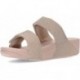 FitFlop FZ9 Lulu verstellbare Shimmerlux Slides Sandalen LATTE_BEIGE