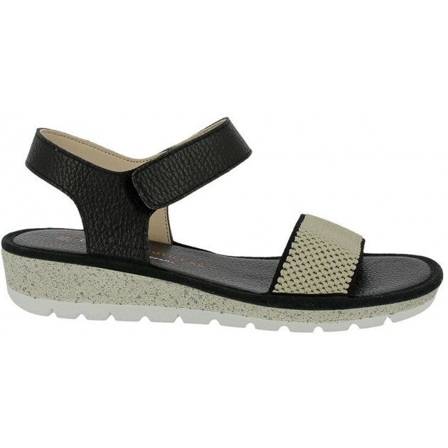 Doctor Cutillas 35329 Selbstklebende Damensandalen NEGRO Doctor Cutillas 35329 Selbstklebende Damensandalen NEGRO