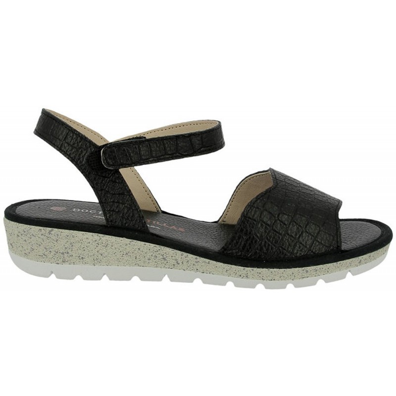 Doctor Cutillas 35325 Selbstklebende Damensandale NEGRO