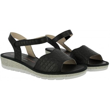 Doctor Cutillas 35325 Selbstklebende Damensandale NEGRO