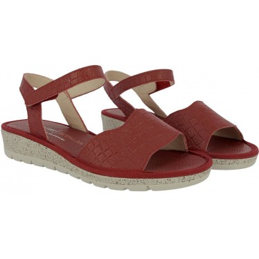 Doctor Cutillas 35325 Selbstklebende Damensandale ROJO