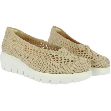 Doctor Cutillas 89430 Geflochtene Damen-Ballerinas BEIG