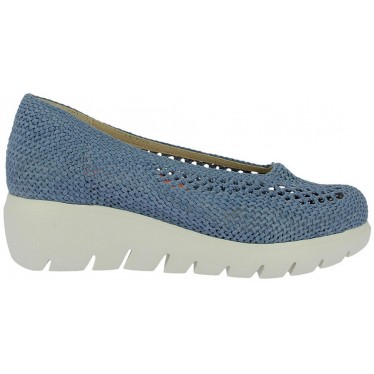 Doctor Cutillas 89430 Geflochtene Damen-Ballerinas AZUL