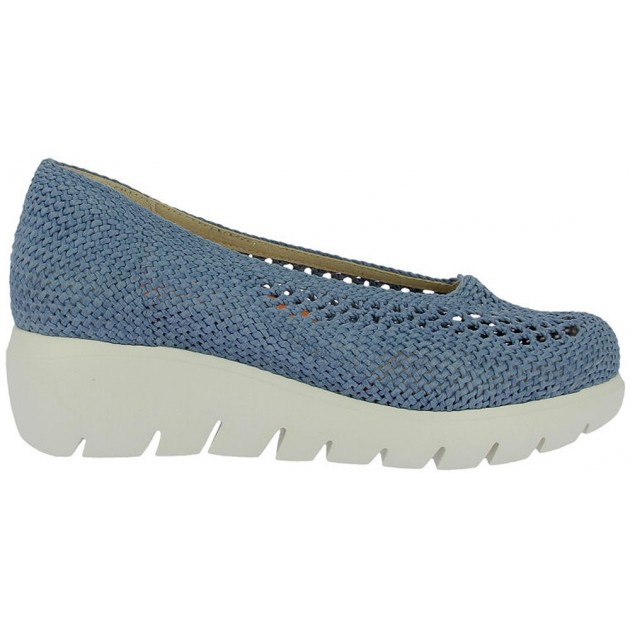 Doctor Cutillas 89430 Geflochtene Damen-Ballerinas AZUL Doctor Cutillas 89430 Geflochtene Damen-Ballerinas AZUL
