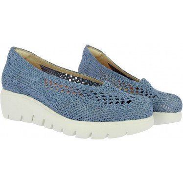 Doctor Cutillas 89430 Geflochtene Damen-Ballerinas AZUL