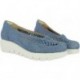 Doctor Cutillas 89430 Geflochtene Damen-Ballerinas AZUL