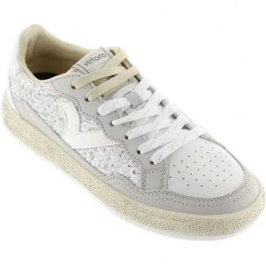 Victoria 8806110 Smash Glitter Damen Sneaker PLATA