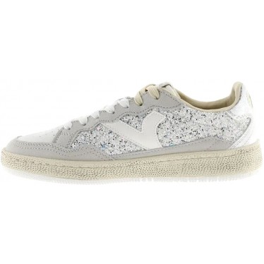 Victoria 8806110 Smash Glitter Damen Sneaker PLATA