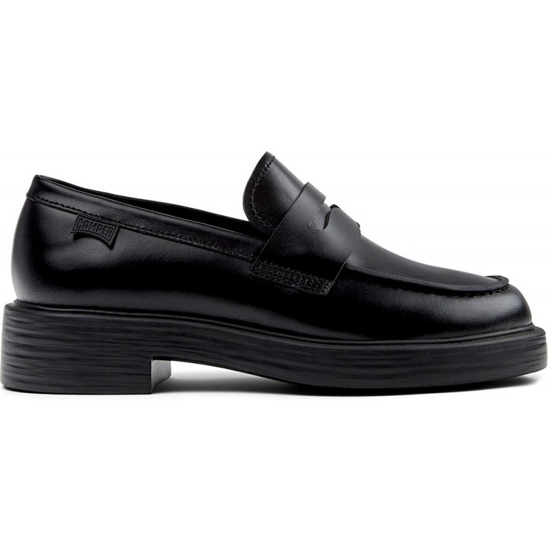 CAMPER Dean K201790 Leder-Loafer NEGRO_001