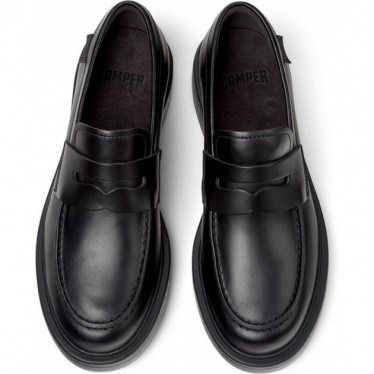 CAMPER Dean K201790 Leder-Loafer NEGRO_001