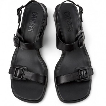 CAMPER Kora Sandal K201739 Ledersandalen NEGRO_001
