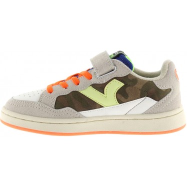 Victoria 8810100 Smash Kid Funn Jungen Sportschuh KAKI