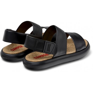 CAMPER Pelotas Flota K201772 Ledersandalen NEGRO_001