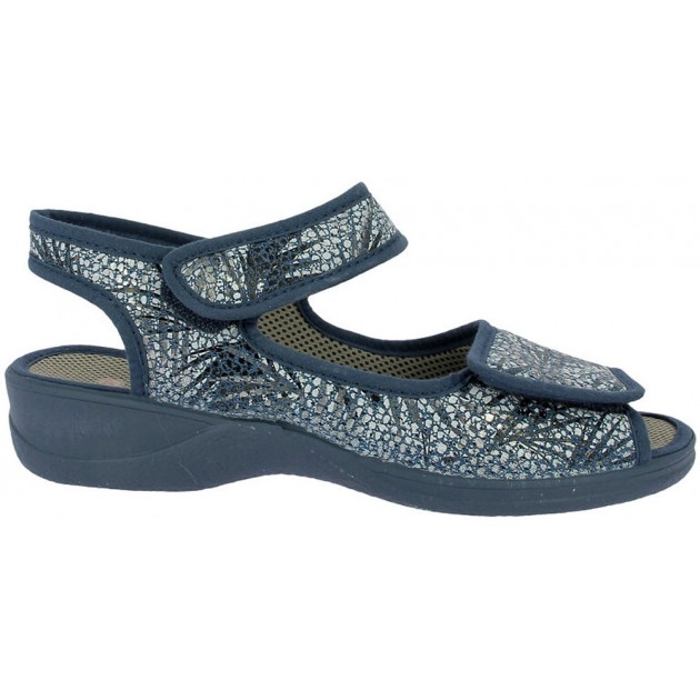 Doctor Cutillas Damensandalen 21757 Selbsthaftend AZUL Doctor Cutillas Damensandalen 21757 Selbsthaftend AZUL