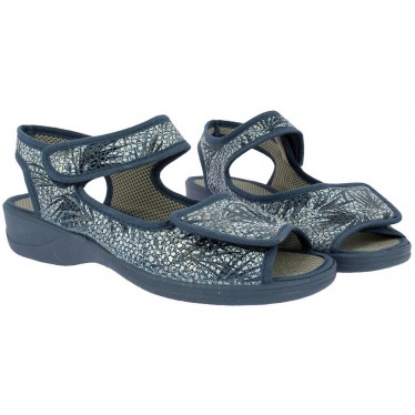 Doctor Cutillas Damensandalen 21757 Selbsthaftend AZUL