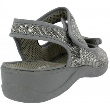 Doctor Cutillas Damensandalen 21757 Selbsthaftend ANTRACITA