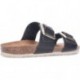 INTERBIOS 7232 Ledersandalen NEGRO