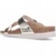 INTERBIOS 7119-MG Damensandalen PLATINO