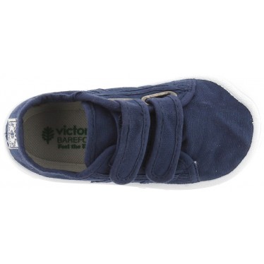 Barfuß-Sportschuhe für Kinder Victoria 1370111 Bosco Basket MARINO