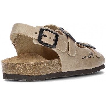 INTERBIOS Hebitri 7112 Sandalen BEIG