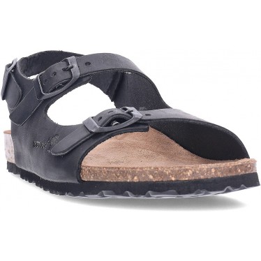 INTERBIOS Hebitri 7112 Sandalen NEGRO