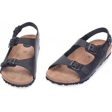 INTERBIOS Hebitri 7112 Sandalen NEGRO