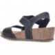 INTERBIOS 5316 Damensandalen NEGRO