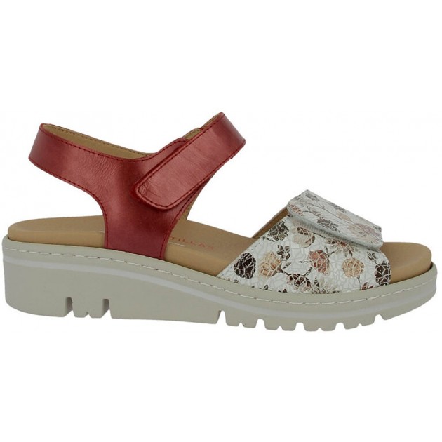 Doctor Cutillas Damensandalen 36148 ROJO Doctor Cutillas Damensandalen 36148 ROJO