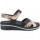 Doctor Cutillas 36133 Cross Damensandalen NEGRO_NUDE