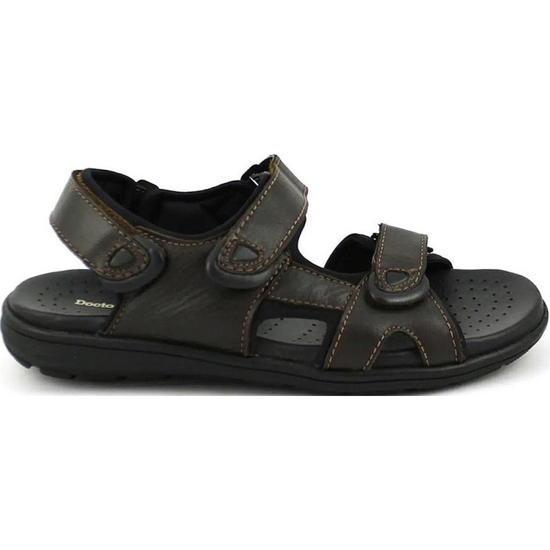 Doctor Cutillas 70115 Selbstklebende Herrensandale MARRON