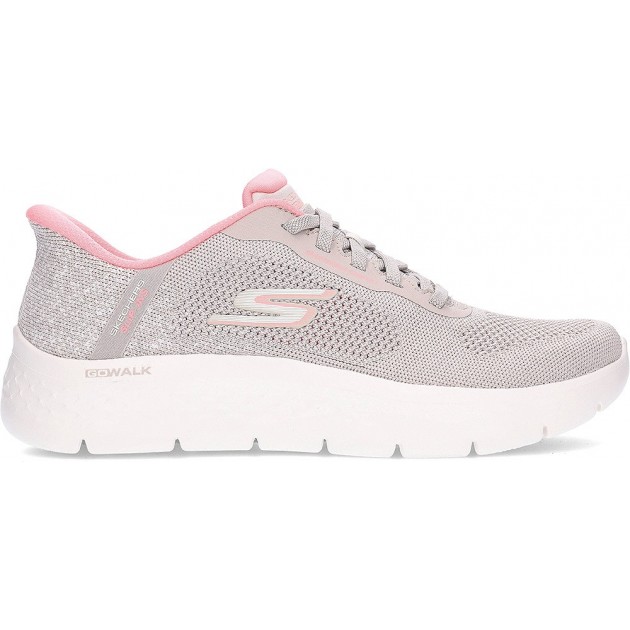 SKECHERS Go Walk Flex Safiya 125503 Damen Sneaker TAUPE_PINK SKECHERS Go Walk Flex Safiya 125503 Damen Sneaker TAUPE_PINK