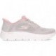 SKECHERS Go Walk Flex Safiya 125503 Damen Sneaker TAUPE_PINK
