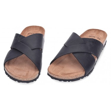 Sandalen INTERBIOS AQUILES NEGRO