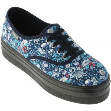 Victoria 109229 Damen-Sportschuh mit englischem Liberty-Print MARINO