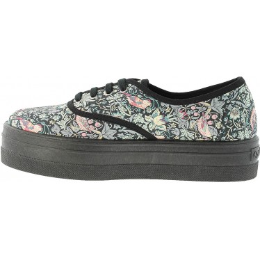 Victoria 109229 Damen-Sportschuh mit englischem Liberty-Print NEGRO