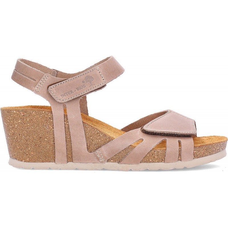 INTERBIOS 5634 Keilsandalen BEIG