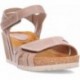 INTERBIOS 5634 Keilsandalen BEIG