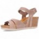 INTERBIOS 5634 Keilsandalen BEIG