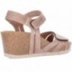 INTERBIOS 5634 Keilsandalen BEIG