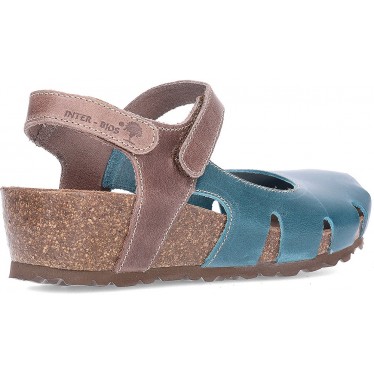 INTERBIOS 5326 Damensandalen JEANS_PARDO