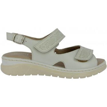 Doctor Cutillas 76020 Selbstklebende Damensandalen BLANCO
