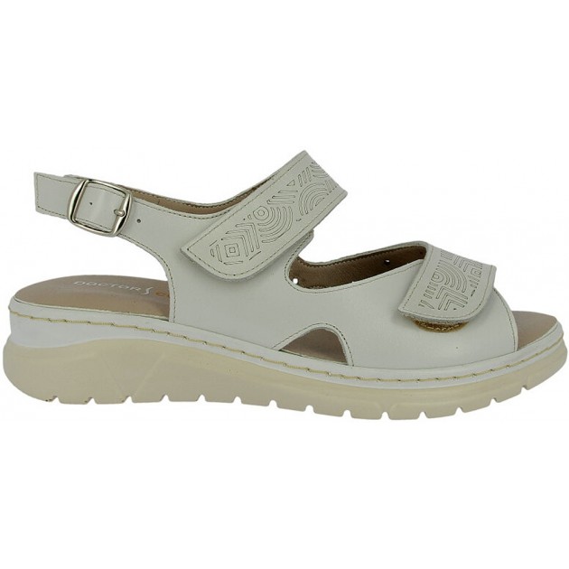 Doctor Cutillas 76020 Selbstklebende Damensandalen BLANCO Doctor Cutillas 76020 Selbstklebende Damensandalen BLANCO