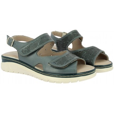 Doctor Cutillas 76020 Selbstklebende Damensandalen JEANS