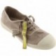 Victoria 1661102 Damen-Sportschuh aus gealtertem Canvas TAUPE