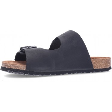 KOMFORTABLE INTERBIOS SANDAL 9560 NEGRO