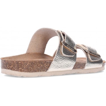 INTERBIOS 7232 Ledersandalen PLATINO