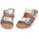 INTERBIOS 7232 Ledersandalen PLATINO