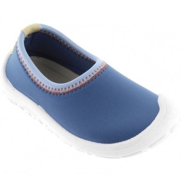 Barfuß-Sportschuhe für Jungen Victoria 1370117 Bosco Neopren JEANS